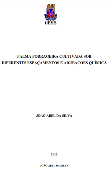 Palma forrageira cultivada sob diferentes espaçamentos e adubações química