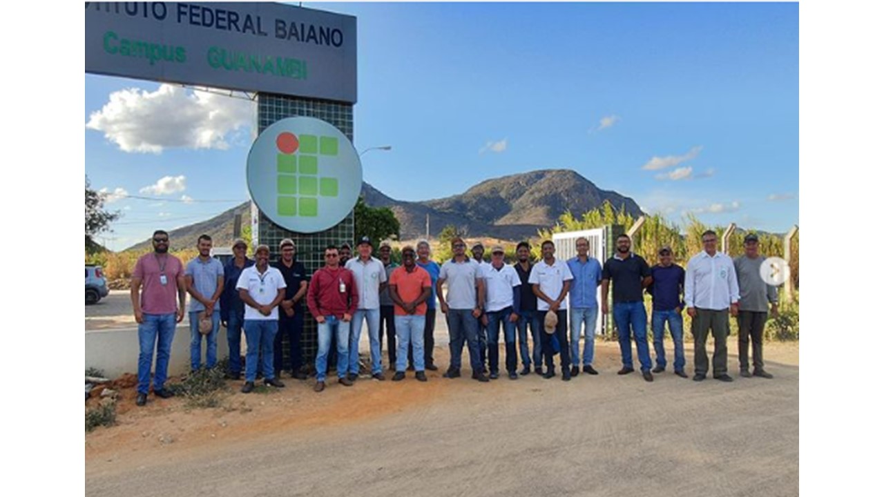 Guanambi difunde tecnologias sobre Palma Forrageira para outros Campi do IF Baiano
